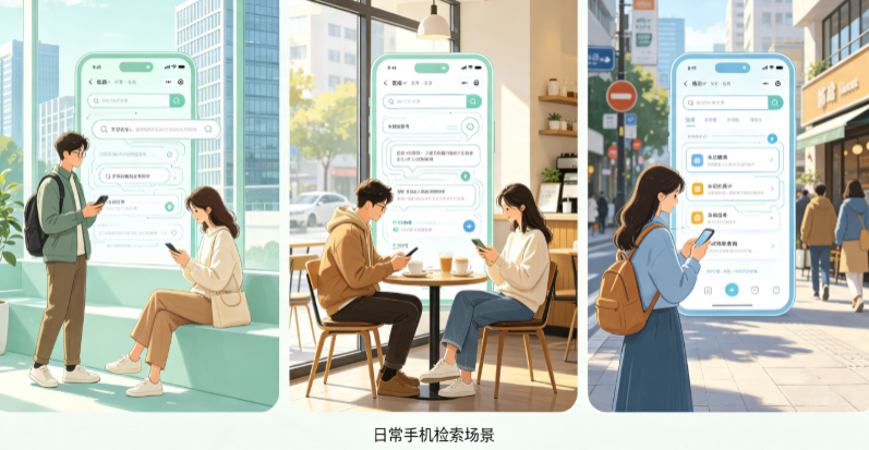 四方区普通人日常手机使用场景拆解：GEO 与 AI 优化如何改变信息检索体验