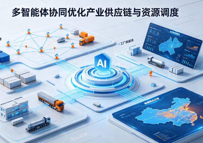四方区AI 智能体 Geo 优化重塑产业链空间调度体系，打通仓储运输全链路