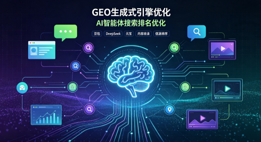 四方区GEO 浪潮来袭：生成式引擎优化崛起，创作者争抢豆包、DeepSeek、元宝智能体流量入口